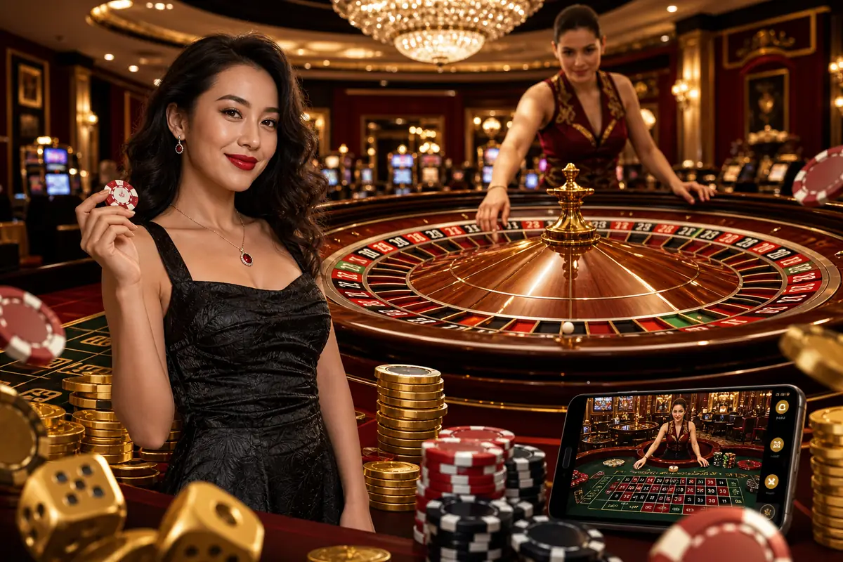 oricrown Casino suasana live casino